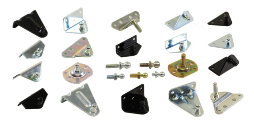 Gas Spring Mounting Hardware